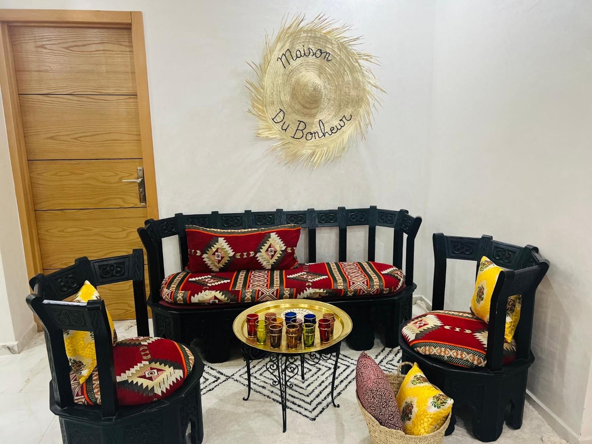 Charm And Calm - Superbe Appartement De Luxe - Dahomy Beach - Bahia Beach Bouznika Eksteriør billede